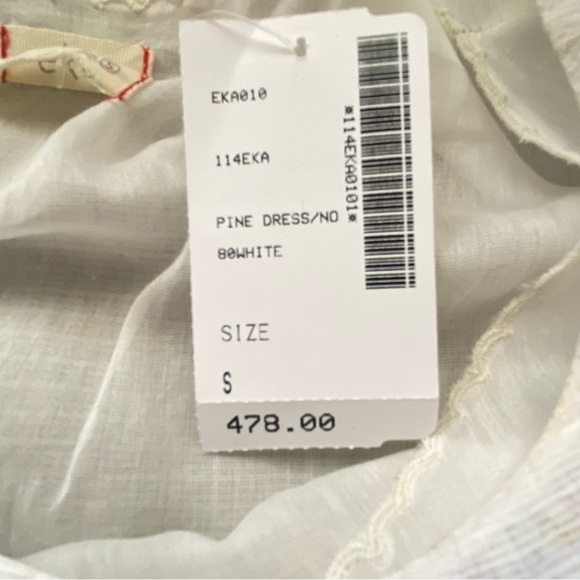 NWT EKA Design White Pine Tiered Dress Small - Picture 11 of 16
